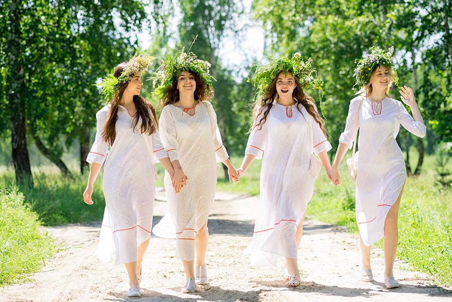 Slavic girls in St. Georges